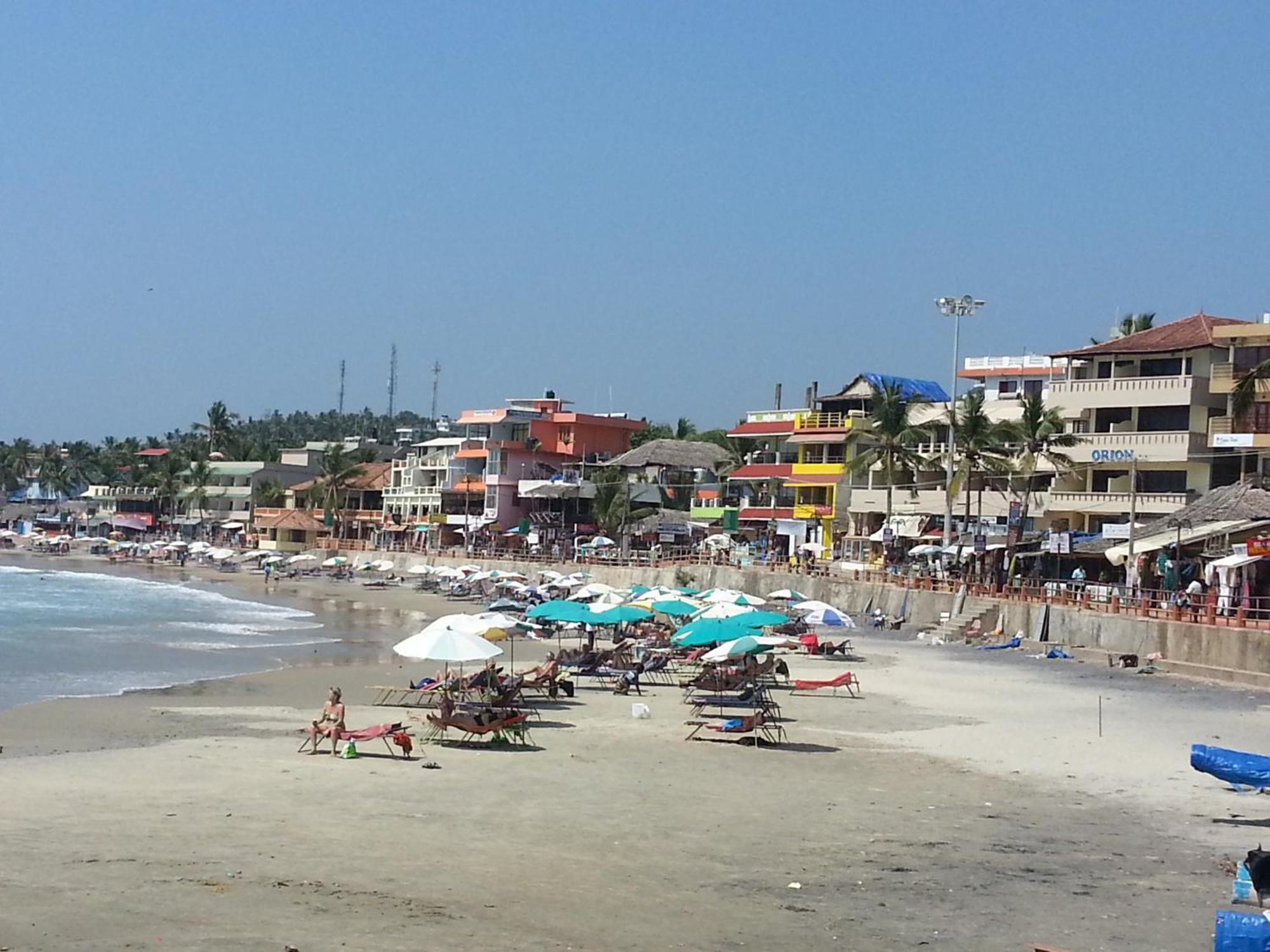 Orion Seaview Beach Hotel Kovalam Exterior foto